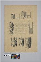 藏品(陳奇祿手稿-排灣群的木杯)的圖片